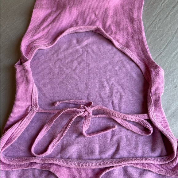 Urban Outfitters Cotton Candy Open Back Bodysuit - Picture 2 of 5